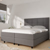 Premium boxspring Madrid - Rivera - Luxe 7 zone matrassen - Complete set met gratis topmatras - Antraciet (97)
