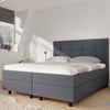 Premium boxspring Madrid - Rivera - Luxe 7 zone matrassen - Complete set met gratis topmatras - Blauw (79)