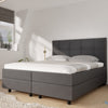 Premium boxspring Madrid - Rivera - Luxe 7 zone matrassen - Complete set met gratis topmatras - Zwart (100)