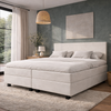 Boxspring Potenza - MattVelvet - complete set - gratis topmatras - Champagne 102