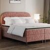 Boxspring Rond - Complete set - gratis topmatras - Rood