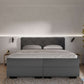 Boxspring Barcelona - stof - Complete set met gratis topmatras