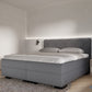 Boxspring Barcelona - stof - Complete set met gratis topmatras