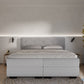 Boxspring Barcelona - stof - Complete set met gratis topmatras