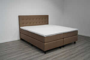 Boxspring Dubai - Speciale editie - Luxe 7 zone matrassen - complete set met gratis topmatras