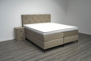 Boxspring Chantal - Speciale editie - Luxe 7 zone matrassen - complete set met gratis topmatras