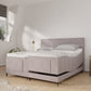 Elektrische boxspring Milaan - Luxe 7 zone matrassen Rivera - Complete set met bediening en gratis topmatras