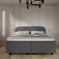 Boxspring Burgos - Stof - Luxe 7 zone matrassen - Complete set met gratis topmatras