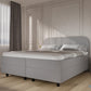 Boxspring Burgos - Stof - Luxe 7 zone matrassen - Complete set met gratis topmatras