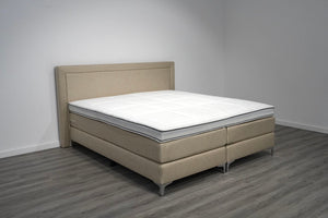 Boxspring Vierkant - Speciale editie - Luxe 7 zone matrassen - complete set met gratis topmatras