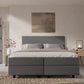 Boxspring Potenza  - MattVelvet - Luxe 7 zone matrassen - complete set met gratis topmatras