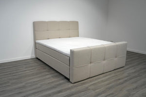 Boxspring Ibiza - Speciale editie - Luxe 7 zone matrassen - complete set met gratis topmatras