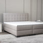 Boxspring Palencia - Kunstleer- Luxe 7 zone matrassen - Complete set met gratis topmatras