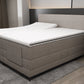 Elektrische boxspring Sergio - Stof - Luxe 7 zone matrassen - Complete set met bediening en gratis topmatras