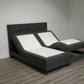 Elektrische boxspring Paris Special Edition - Zwart - Luxe 7 zone matrassen Rivera - Complete set met bediening en gratis topmatras