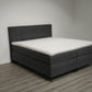 Elektrische boxspring Paris Special Edition - Zwart - Luxe 7 zone matrassen Rivera - Complete set met bediening en gratis topmatras