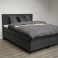 Elektrische boxspring Paris Special Edition - Zwart - Luxe 7 zone matrassen Rivera - Complete set met bediening en gratis topmatras
