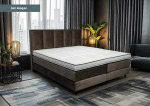 Boxspring Megan - Speciale editie - Luxe 7 zone matrassen - complete set met gratis topmatras