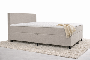 beige opbergboxspring
