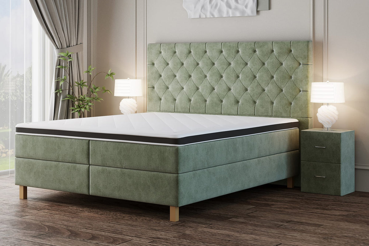 boxspring-captione-mintgroen-zijaanzicht-product