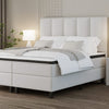 Boxspring Megan - complete set - gratis topmatras - Wit