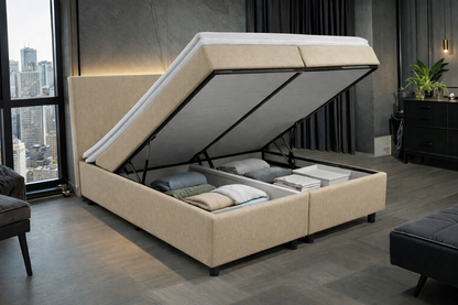 Boxspring Rolene met opbergruimte