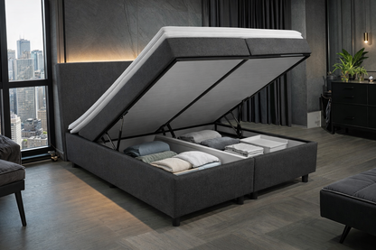 boxspring-rolene-zwart-opbergruimte