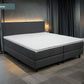Boxspring Rolene zwart - Speciale editie - Luxe 7 zone matrassen - complete set met gratis topmatras