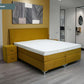 Boxspring Denver Special Edition - Geel - Luxe 7 zone matrassen- Complete set met gratis topmatras