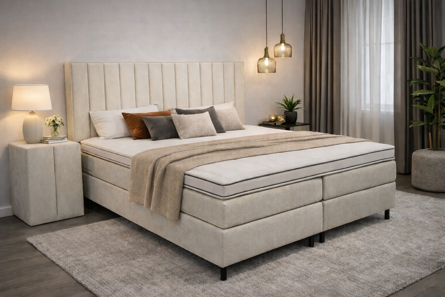 boxspring-retro-beige