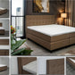Boxspring Dubai - Speciale editie - Luxe 7 zone matrassen - complete set met gratis topmatras