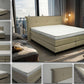 Boxspring Trend met Knoopa - Speciale editie - Luxe 7 zone matrassen - complete set met gratis topmatras