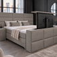 Boxspring Blocks XXL - met tv lift - complete set - gratis topmatras