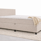 zijaanzicht beige opbergboxspring